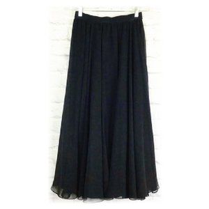 Adriana Papell Classic Evening Essentials Chiffon Maxi Skirt